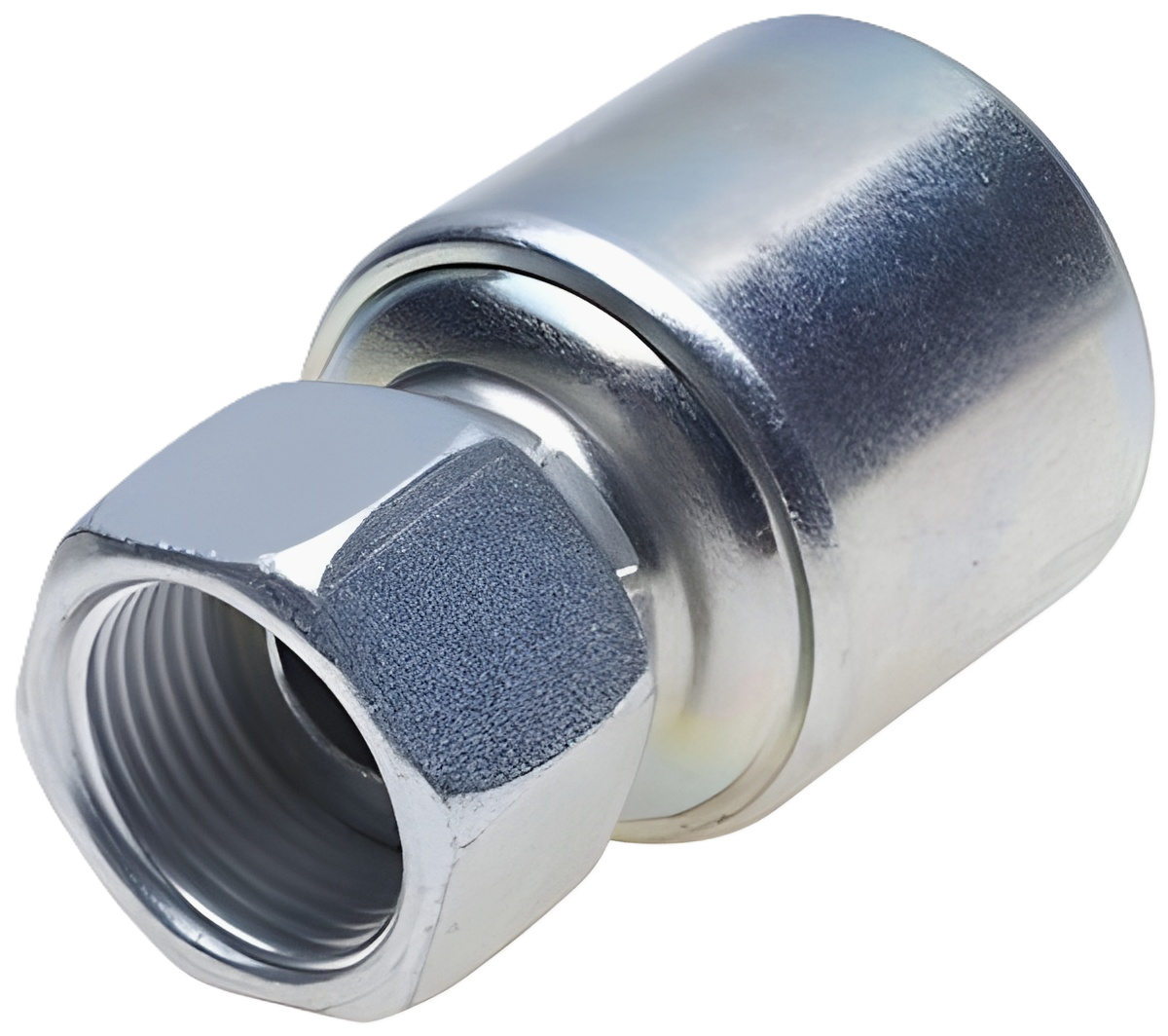 10G-12FBFFX Gates MegaCrimp Hydraulic Couplings Female British Flat Face Swivel