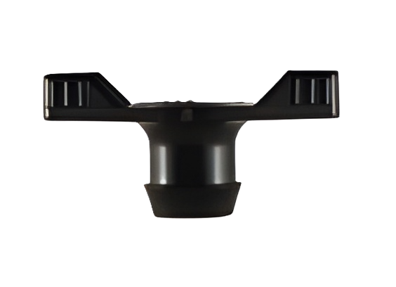 FTHS2T Fitting: Winged Hose Barb Bushing x #2 Taper