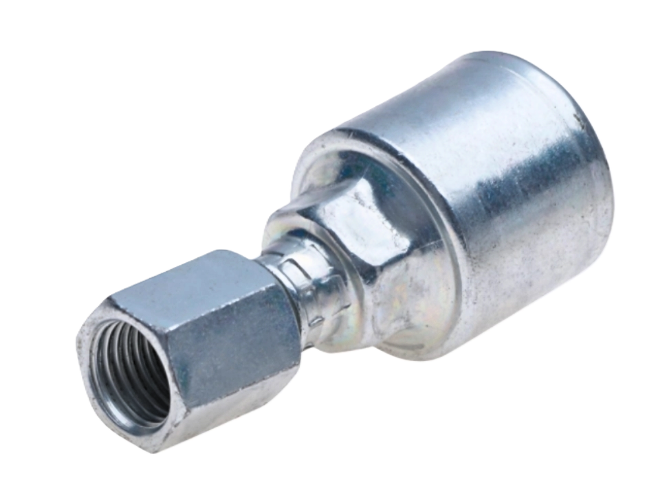 6G-6FJX Gates MegaCrimp Hydraulic Coupling Swivel Female JIC 37° Flare