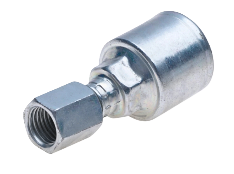 10G-10FJX Gates MegaCrimp Hydraulic Coupling Swivel Female JIC 37° Flare