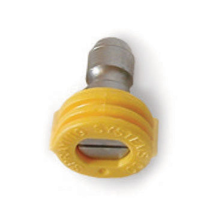 35QDYEL-BP Yellow 15 Degree x 3.5 Orifice Quick Connect Nozzle Blisterpack