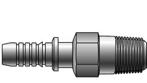 Male Pipe Rigid Long Hex