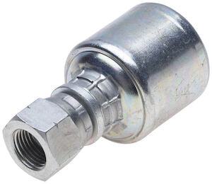 10G-12FBSPORX Gates MegaCrimp Hydraulic Couplings Female British Standard Parallel Pipe O-Ring Swivel