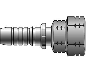 10GS-10FKX Gates 5/8 GlobalSpiral x 24-1.5 MM Female Komatsu Swivel