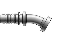 12GS-12FL30M Gates 3/4 GlobalSpiral x 3/4 Code 61 Flange 30