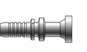 12GS-12FLC Gates 3/4 GlobalSpiral x 3/4 Caterpillar Style Flange