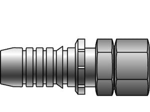 12GS-12FMX Gates GlobalSpiral GS Couplings Female MegaSeal Swivel Straight