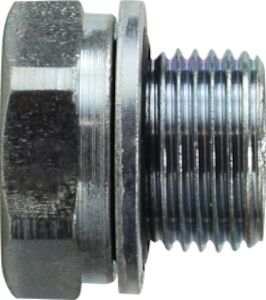 12MBSPP-PLUG 3/4" Male British Parallel Pipe Cap