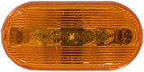 V135A Oval PC-Rated Clearance/Side Marker Light; amber; Viz Pack