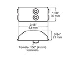 203C License Plate Light; license light; poly bag