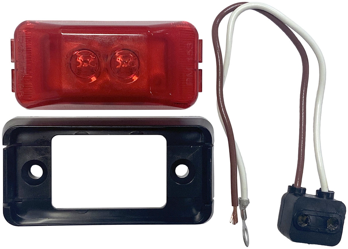 V153KR Clearance/Side Marker Light; red kit; Viz Pack