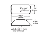 V153KR Clearance/Side Marker Light; red kit; Viz Pack