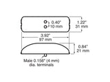 V161KR Clearance/Side Marker Light; red kit; Viz Pack