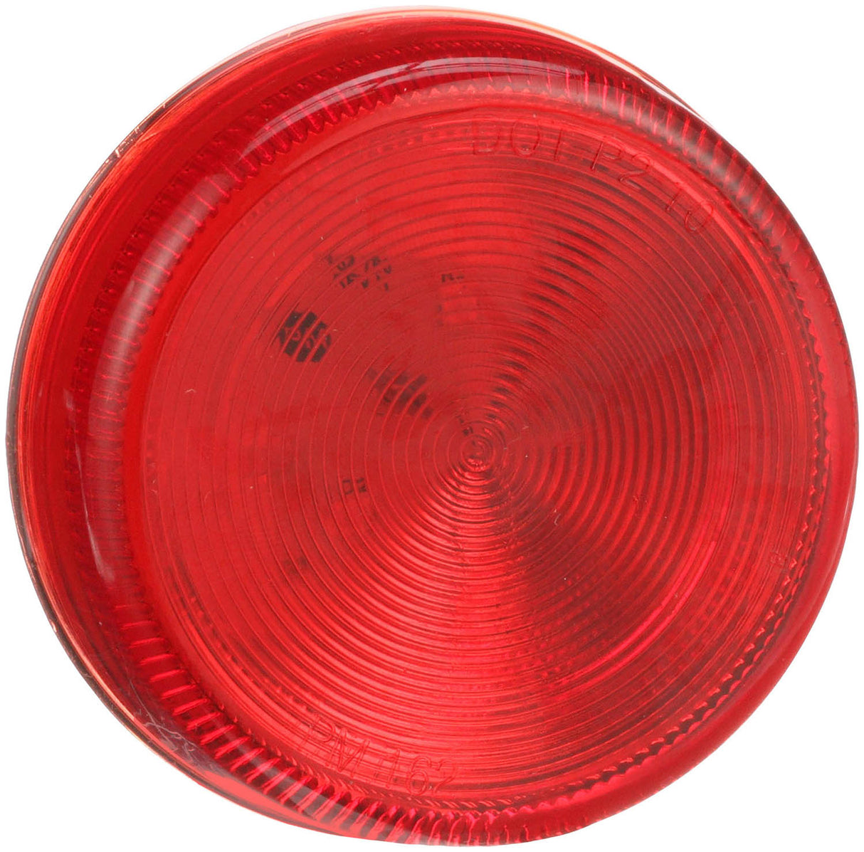 162R 2 1/2 inch Clearance/Side Marker Light; red grommet; poly bag