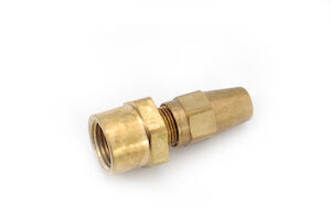 166X10 Brass 5/8 Air Brake Compression - 1/2 Female NPT