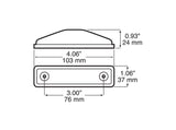 V169KA Clearance/Side Marker Light; amber kit; Viz Pack