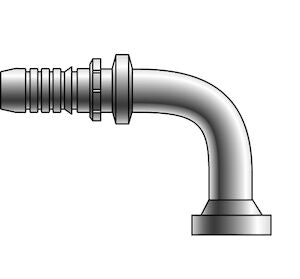 16GS-16FLH90M Gates 1 GlobalSpiral x 1 Code 62 Flange 90 Medium