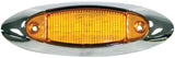 178XA-MV Oval Surface-Mount Clearance/Side Marker Light, Multi-volt; amber kit w/ bezel; poly bag