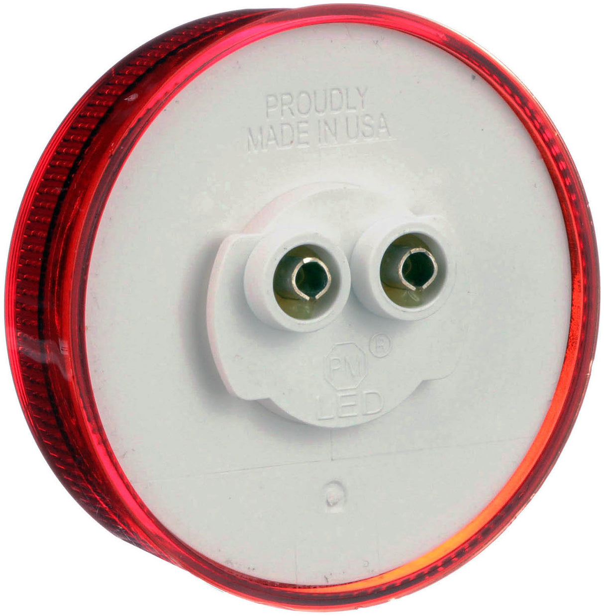 V162KR 2 1/2 inch Clearance/Side Marker Light; red grommet kit; Viz Pack