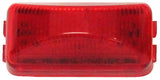 V203R PC-Rated Clearance & Side Marker; red grommet; Viz Pack
