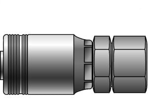 24GSM-24FJX 1-1/2 GlobalSpiral MAX x 1-1/2 Female JIC Swivel