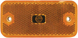 V2548A Clearance/Side Marker Light w/ Reflex; amber; Viz Pack