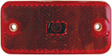V2548R Clearance/Side Marker Light w/ Reflex; red; Viz Pack