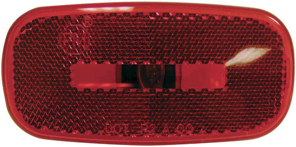 V2549R Clearance/Side Marker Light w/ Reflex; red; Viz Pack