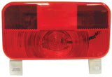 V25923 RV Combination Rear Light With Reflex; red w/ license light & bracket; Viz Pack