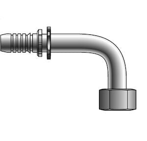 32GSP-32FBSPORX90 2 GlobalSpiral Plus x 2 Female British Standard Parallel O-Ring Swivel 90