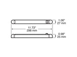 V369S Rotating Interior Light w/ Switch; white; Viz Pack