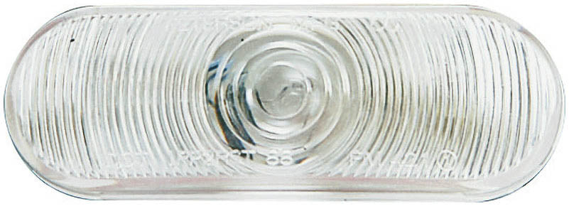416 Sealed Oval Back-Up Light; clear; poly bag