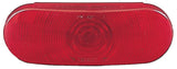 V421R Sealed Oval Grommet Mount Stop / Turn / Tail Light; red; Viz Pack