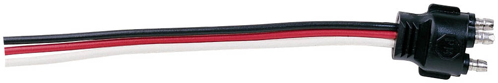 431-491 Straight PL3 Wire Plug; 3-wire, straight, 10.5 inch; poly bag