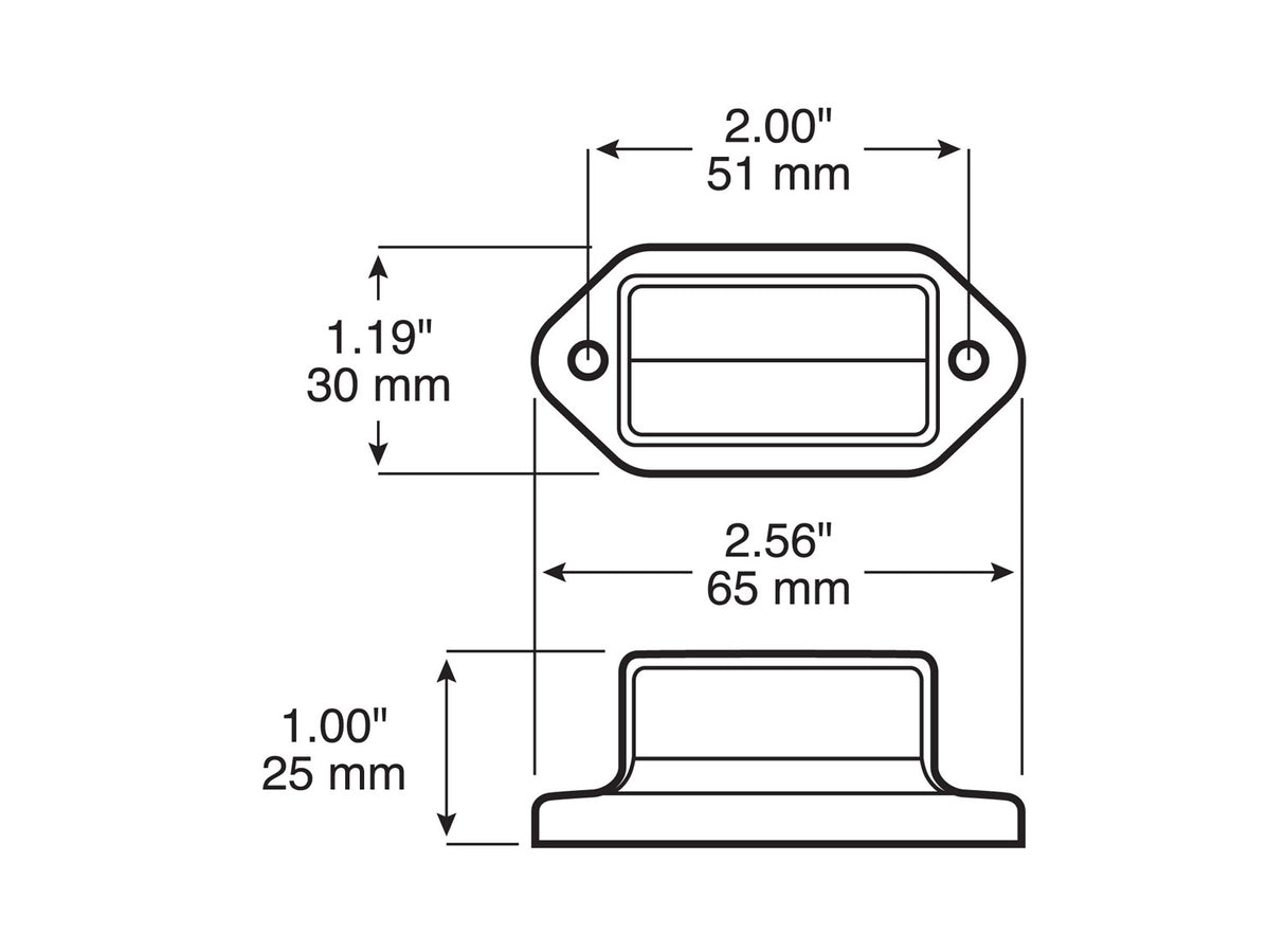 V434 Mini Utility / Courtesy Light; clear; Viz Pack