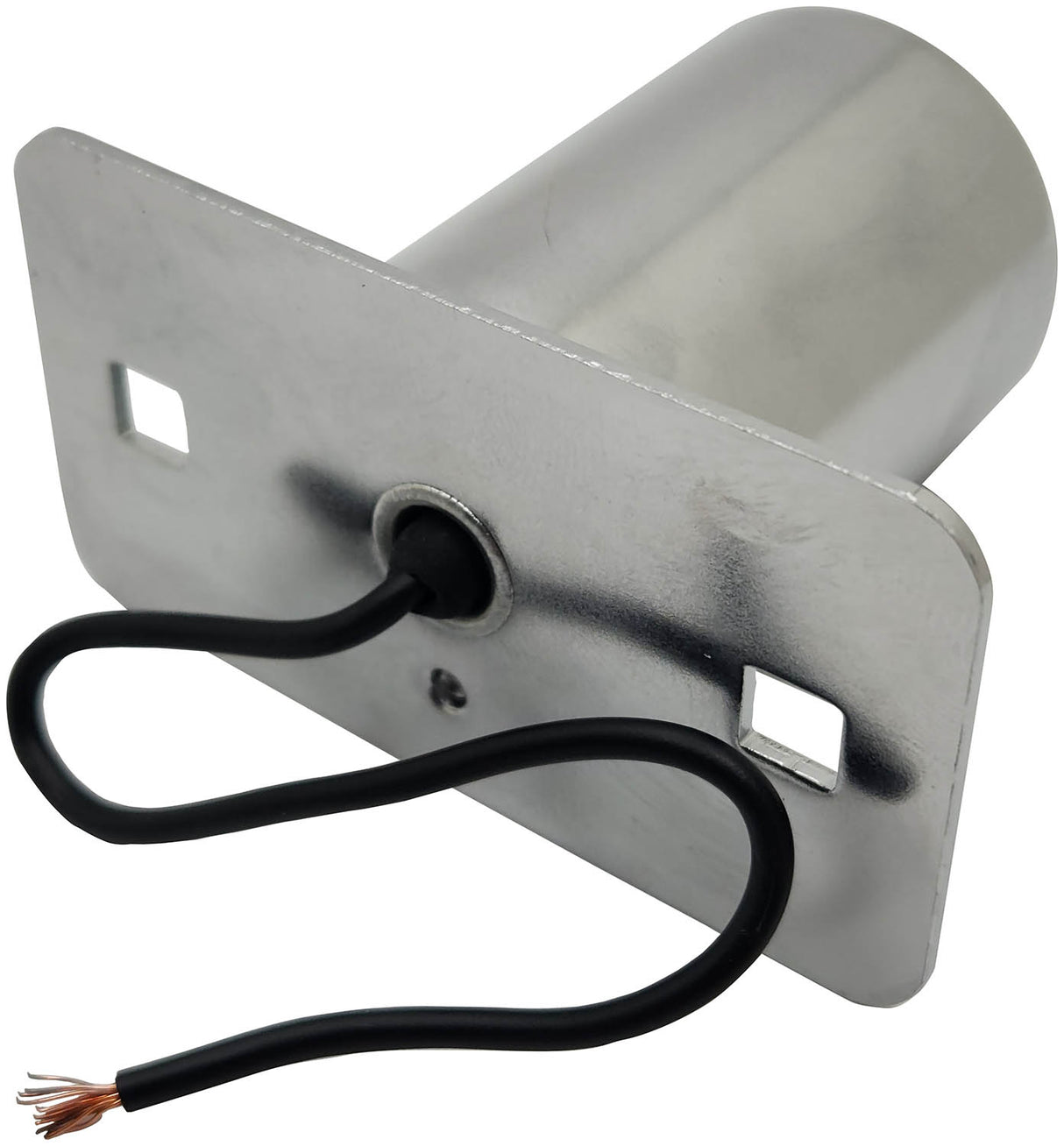 V435 Chrome License Plate Light; clear; Viz Pack