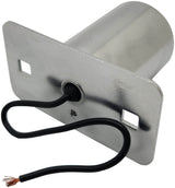 V435 Chrome License Plate Light; clear; Viz Pack