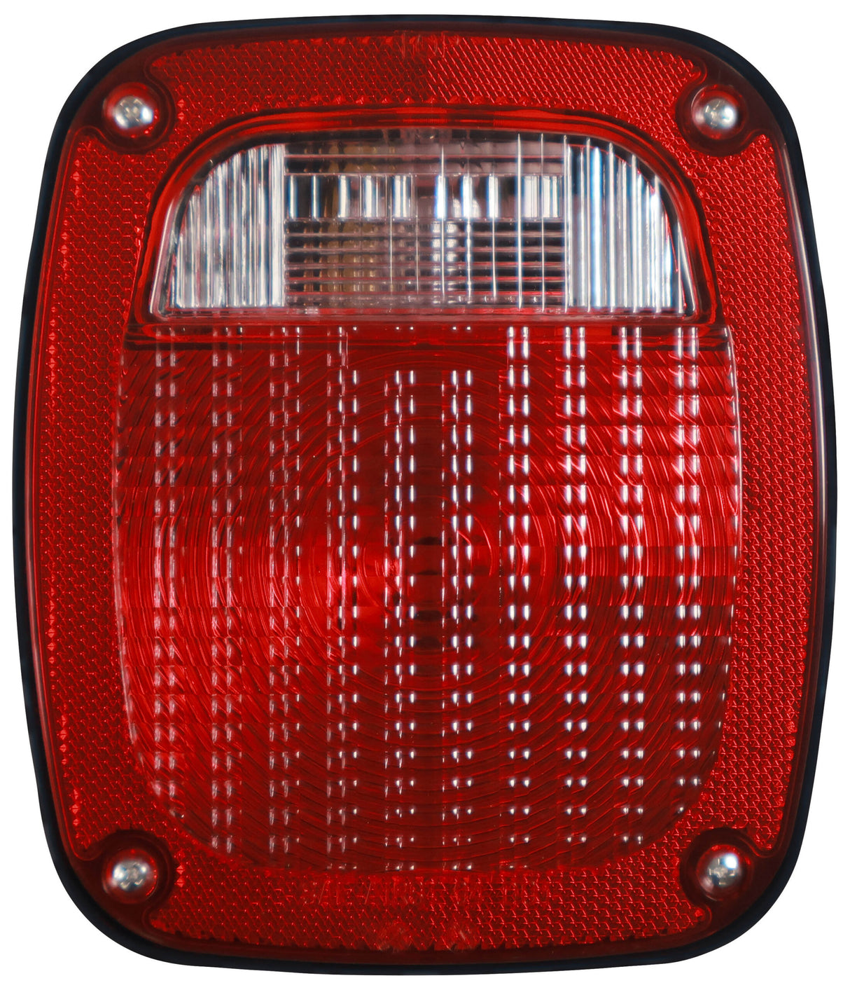 V445 Universal Three-Stud Combination Rear Light; red; Viz Pack