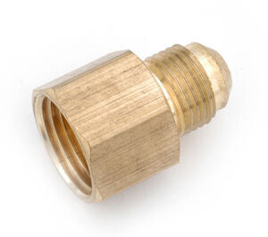 46X4 1/4" Brass Male SAE x 1/8" Female NPTF