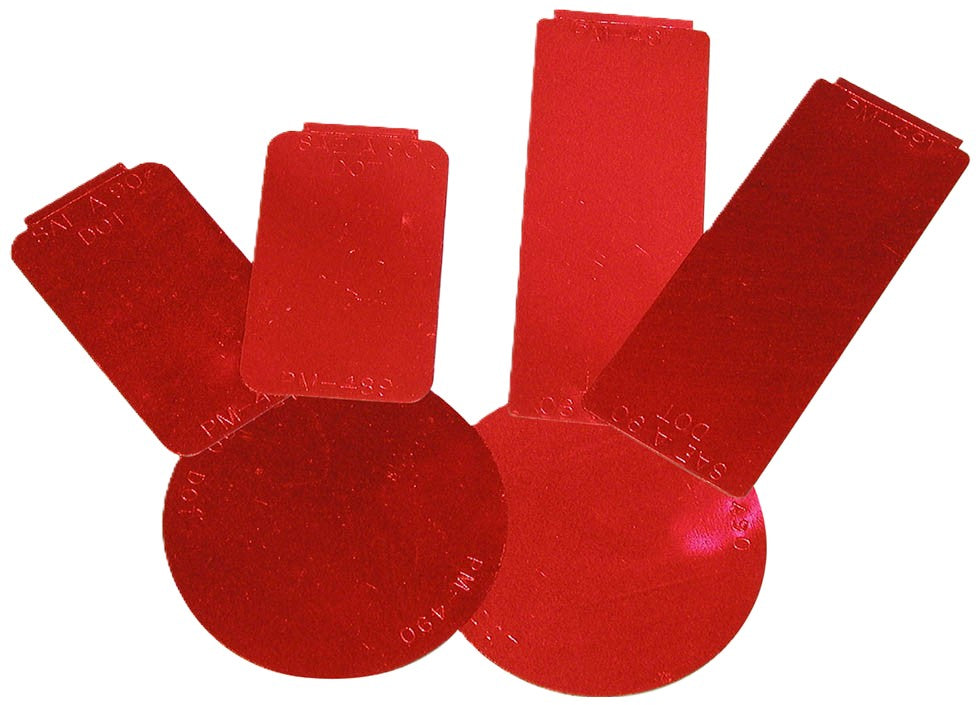 V493KR Spitfire ® Pressure-Sensitive Reflector Kit; red kit; Viz Pack