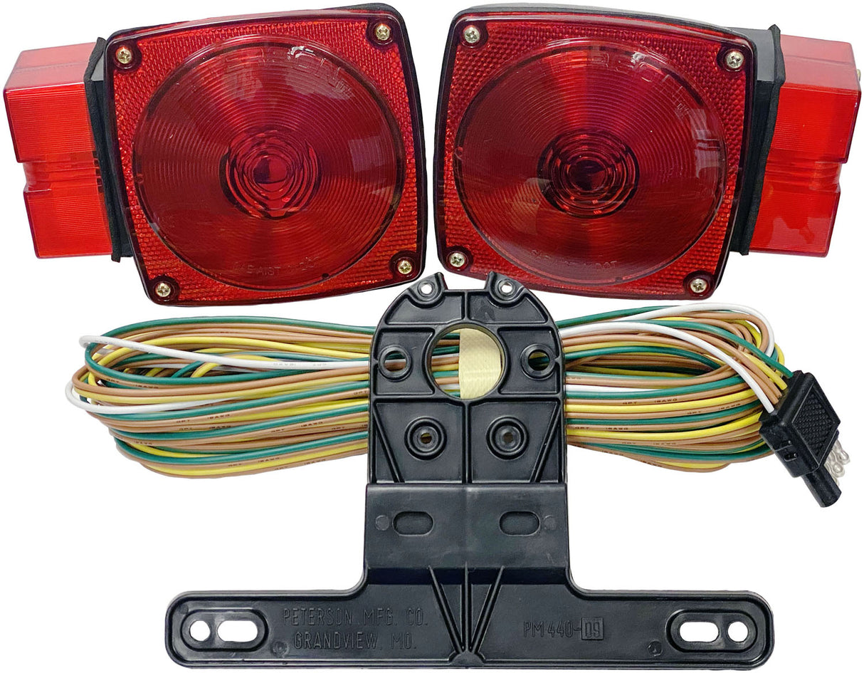 V544 Over 80 inch Wide Submersible Rear Light Kit; kit; Viz Pack