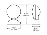 V555 Magnetic- Tow Light Kit; complete kit; Viz Pack