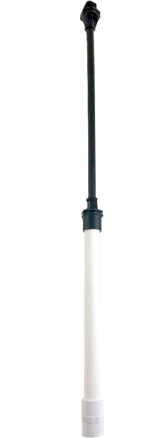 DRADASM15B2F24 - 0.345" Super Barb, 0.345" Tubing (12"), 0.345" Super Barb x Slip Connector, 1⁄ 2" PVC (12"), 1⁄ 2" Slip x 1⁄ 2" F NPT