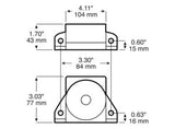 V783 87 Decibel Auxiliary Back-Up Alarm; 87 dB; Viz Pack