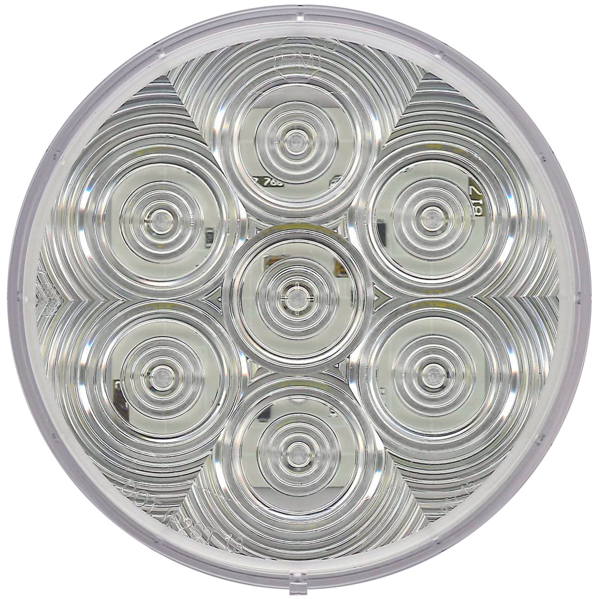826C-7 Lumen X ® PL3 4 inch Round Back-Up Light; grommet; poly bag