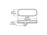 V821KC-7 Lumen X ® PL3 Oval Back-Up Light; grommet kit; Viz Pack
