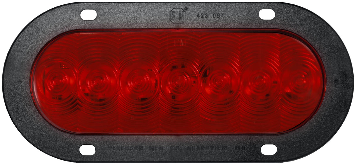 822R-7 Lumen X ® PL3 Oval Stop / Turn / Tail Light; flange; poly bag