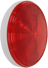 826R Single Diode PL3 4 inch Round Stop/Turn/Tail Light, 12 Volt; grommet; poly bag