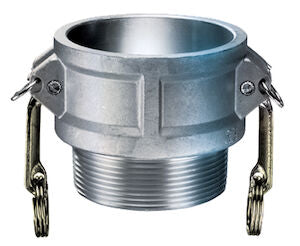 AL-3-B - 3 Type B Cam and Groove Female x 3 Male NPT-Aluminum