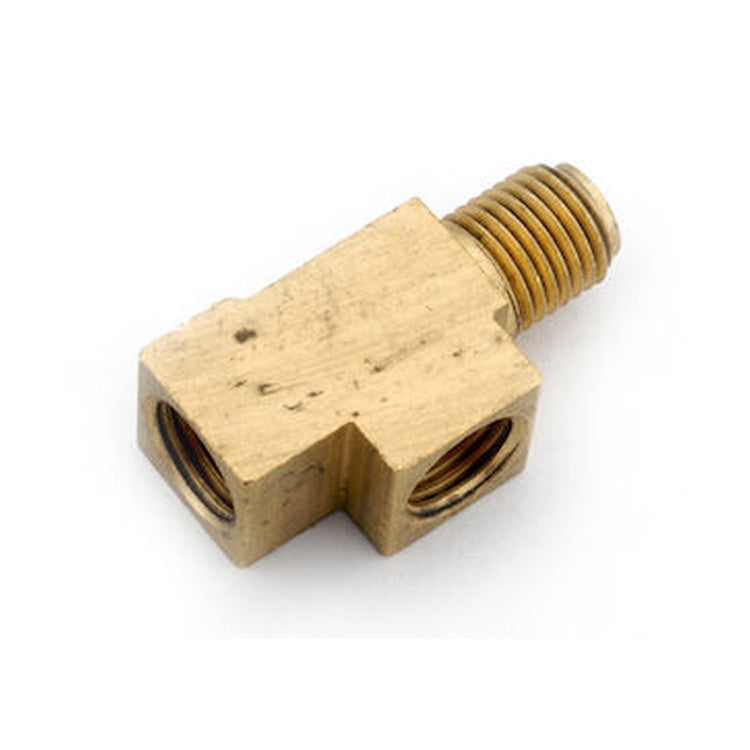 752X4 1/4″ Brass Female Inverted Flare x 1/8″ Male NPTF x 1/4″ Female Inverted Flare Tee